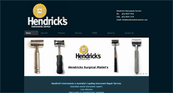 Desktop Screenshot of hendricksinstruments.com
